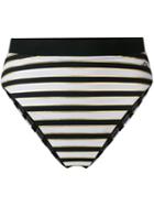 Tommy Hilfiger X Zendaya Striped Bikini Bottoms - Black