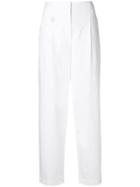 Lorena Antoniazzi High-waisted Trouser - White