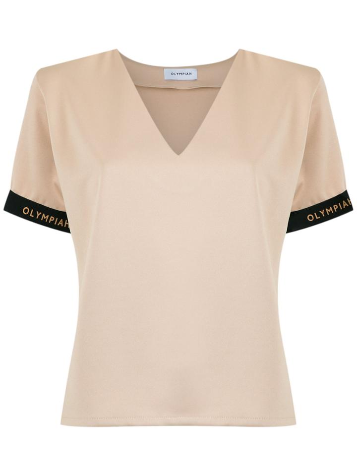 Olympiah Flamingo T-shirt X Silvia Braz - Nude & Neutrals