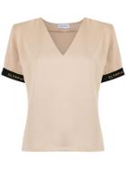Olympiah Flamingo T-shirt X Silvia Braz - Nude & Neutrals