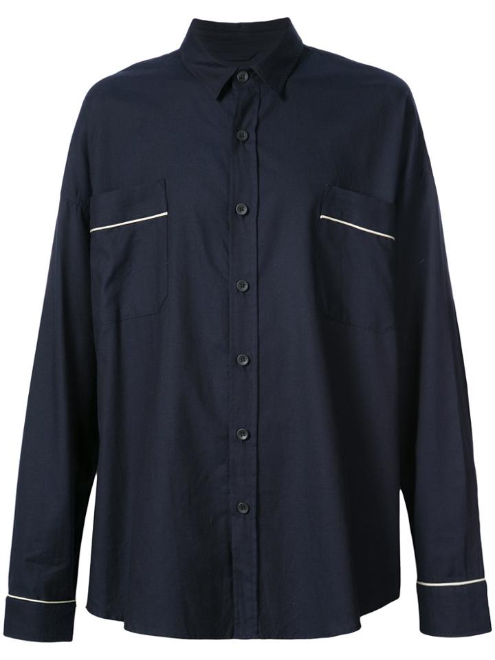 Fear Of God Oversized Shirt - Blue