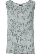 Uma Raquel Davidowicz Printed Blouse - Grey