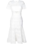 Self-portrait Bea Dress - White