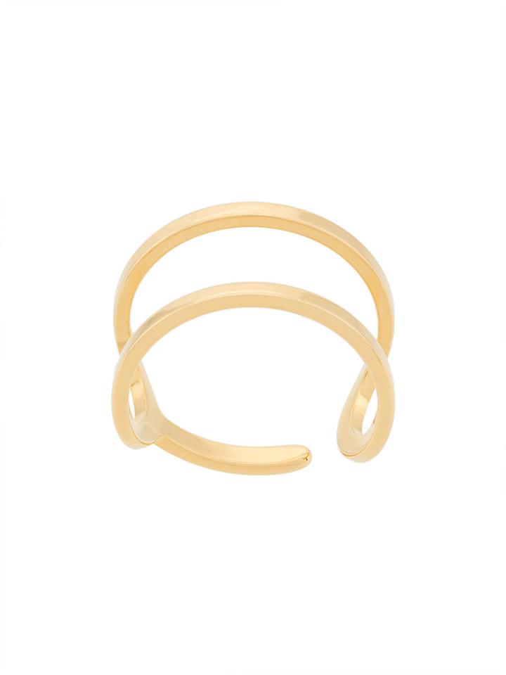 Mm6 Maison Margiela Sim Card Opener Ring - Metallic