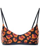 The Upside Cropped Sports Top - Orange