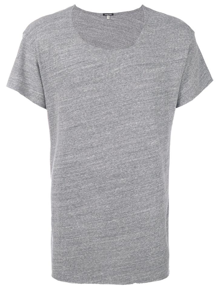 R13 Raw Edge T-shirt - Grey