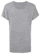 R13 Raw Edge T-shirt - Grey