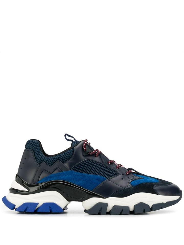 Moncler Leave No Trace Low-top Sneakers - Blue