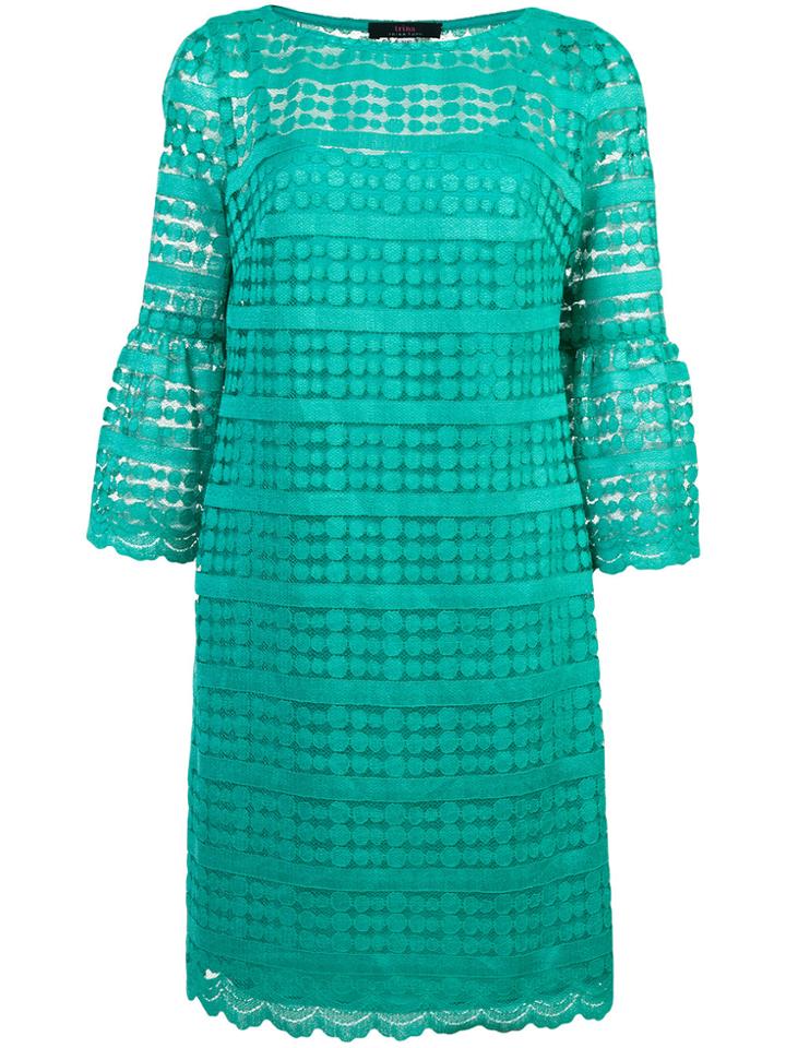 Trina Turk Crochet-lace Shift Dress - Green