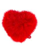 Anya Hindmarch Fur Heart Sticker - Red