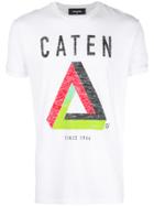 Dsquared2 Caten Triangle Print T-shirt - White