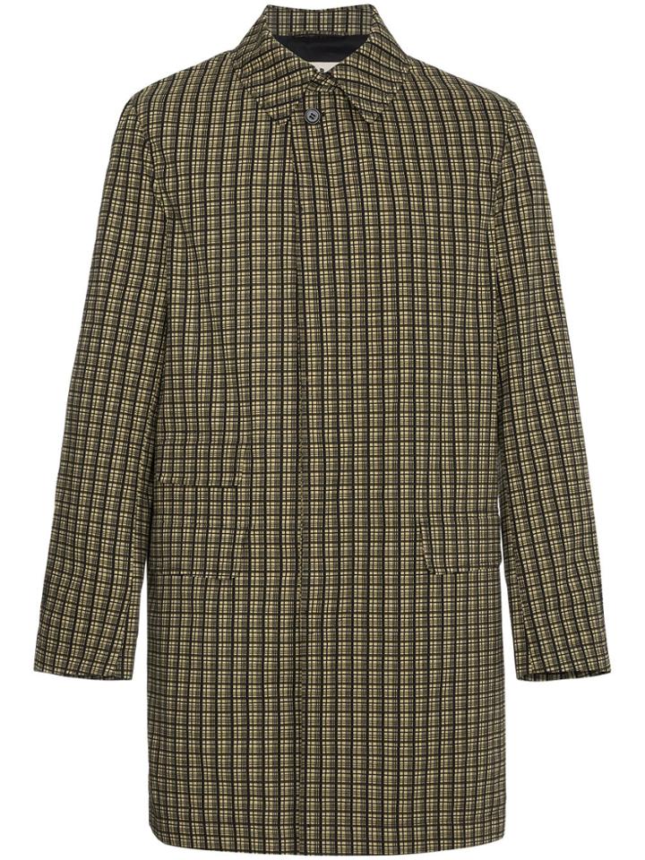 Marni Checked Coat - Unavailable