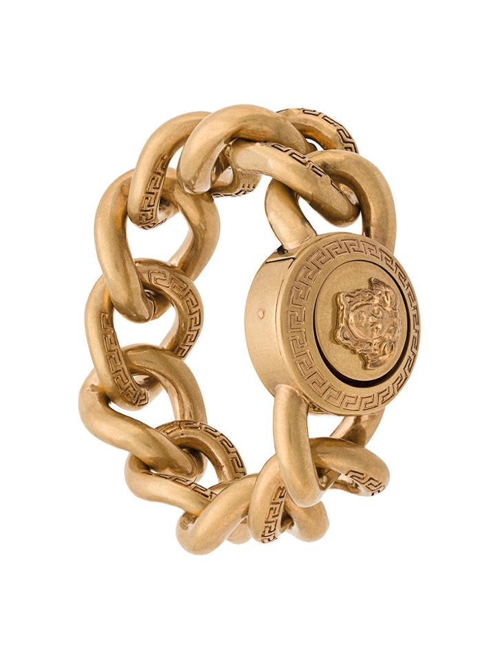 Versace Tribute Chainlink Cracelet - Yellow & Orange