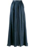 Indress High Waisted Skirt - Blue