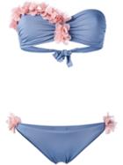 La Reveche - Dasha Bikini - Women - Polyamide/spandex/elastane - S, Pink/purple, Polyamide/spandex/elastane