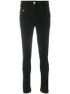 Gentry Portofino Zipped Cuff Skinny Trousers - Black