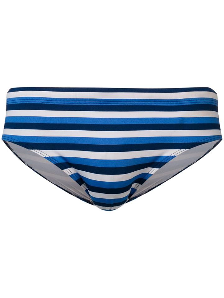 Ron Dorff Stripe Swim Briefs - Blue