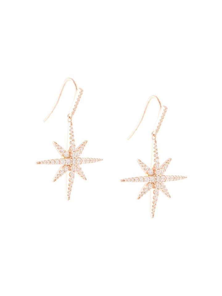 Apm Monaco Embellished Star Earrings - Gold