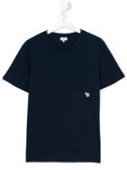 Paul Smith Junior - Logo Plaque T-shirt - Kids - Cotton - 16 Yrs, Blue