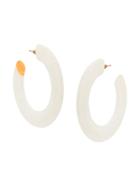 Cult Gaia Kennedy Earrings - White