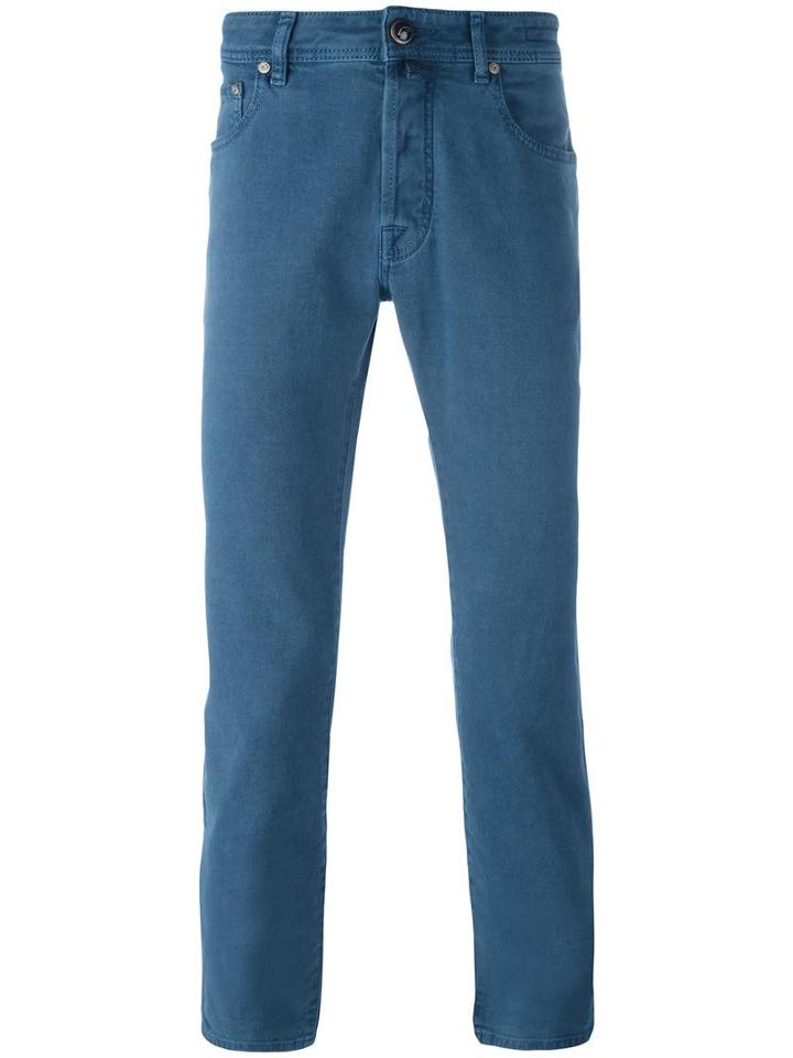 Jacob Cohen Slim-fit 'model 688' Jeans, Men's, Size: 36, Blue, Cotton/elastodiene