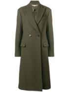 Stella Mccartney Classic Double-breasted Coat - Green