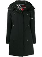 Moose Knuckles Long Padded Parka - Black