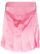 Ashley Williams Pleated Mini Skirt - Pink