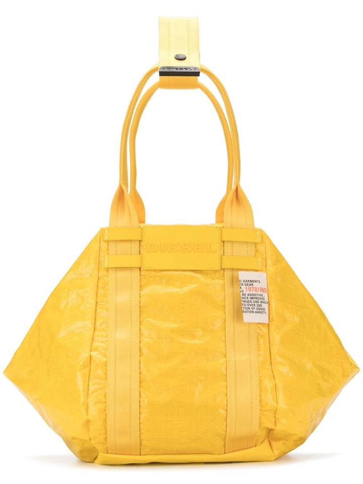 Diesel Shiny Hobo Bag - Yellow