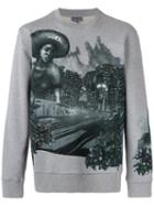 Lanvin - Lonely Town Sweatshirt - Men - Cotton - M, Grey, Cotton