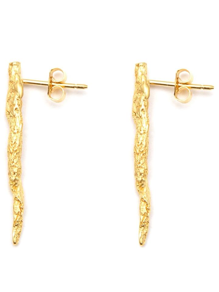 Niza Huang 'illusion Stick' Earrings - Metallic