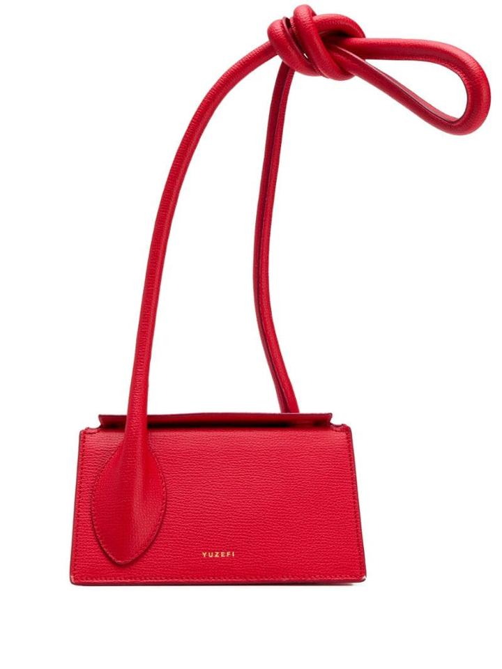 Yuzefi Mini Triangle Bag - Red