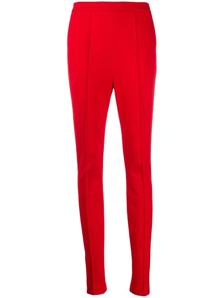 Escada Skinny Trousers - Red