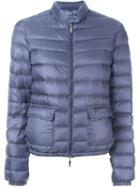 Moncler Lans Padded Jacket, Women's, Size: Iv, Blue, Polyamide/feather Down