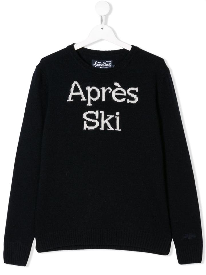 Mc2 Saint Barth Kids Teen Douglas Sweater - Blue