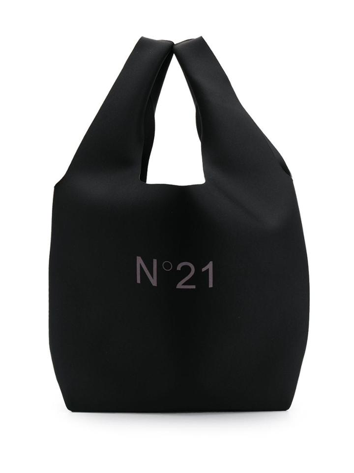 Nº21 Classic Logo Shopper - Black