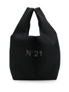 Nº21 Classic Logo Shopper - Black