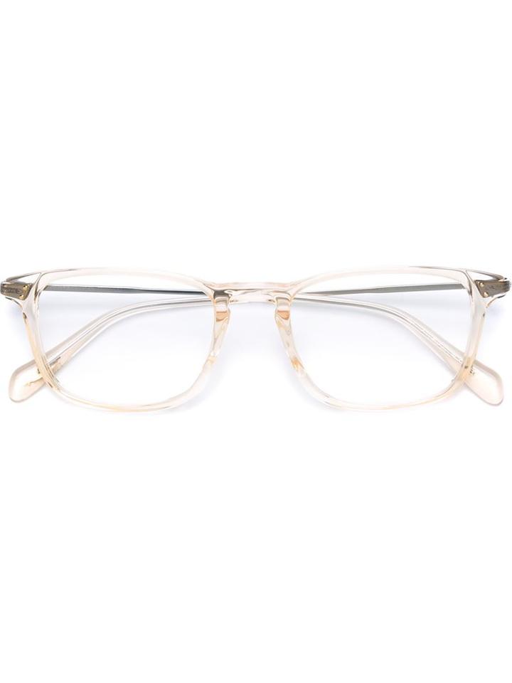 Oliver Peoples 'harwell' Glasses, Nude/neutrals, Acetate/metal (other)