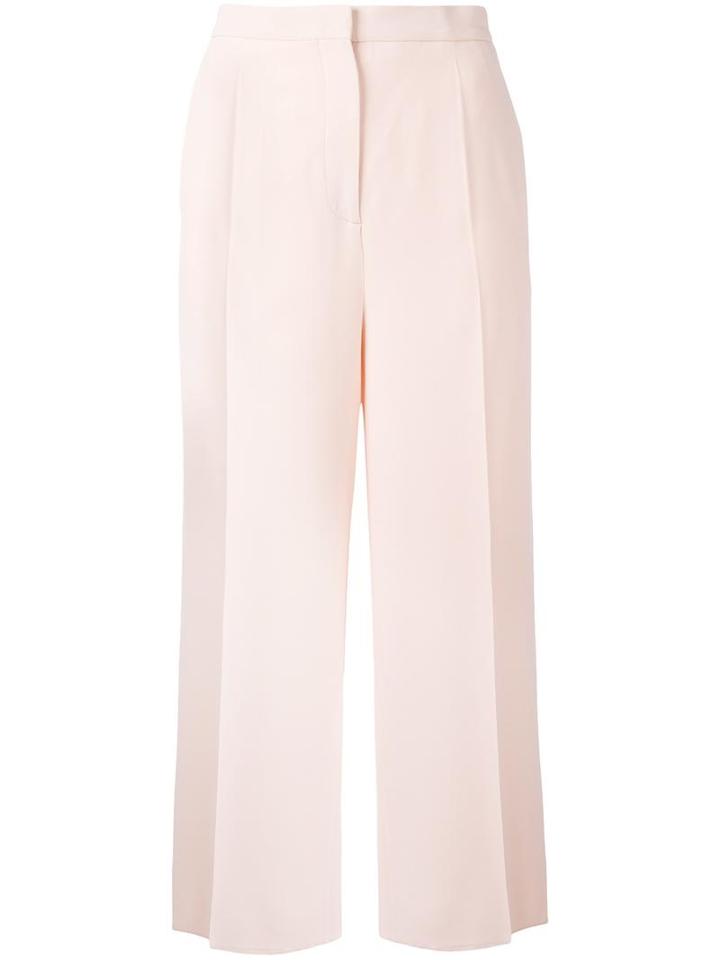 Rochas Tailored Culottes, Women's, Size: 40, Nude/neutrals, Viscose/acetate/spandex/elastane/silk