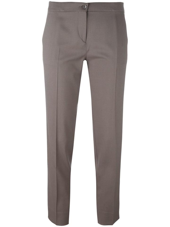 Etro Cropped Trousers - Grey