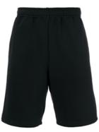 Fendi Shorts With Bag Bugs Print - Black