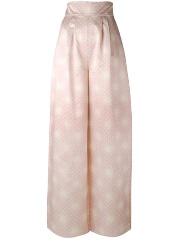 Alistair James - Moonstruck Palazzo Pant - Women - Silk/bamboo - 8, Pink/purple, Silk/bamboo