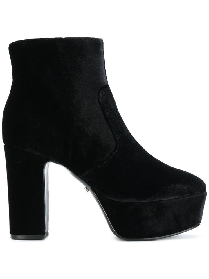 Schutz Platform Boots - Black