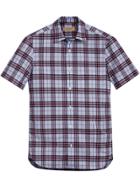Burberry Short-sleeve Check Shirt - Blue