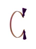 Eye M By Ileana Makri Summer Titan Tassel Cuff - Pink
