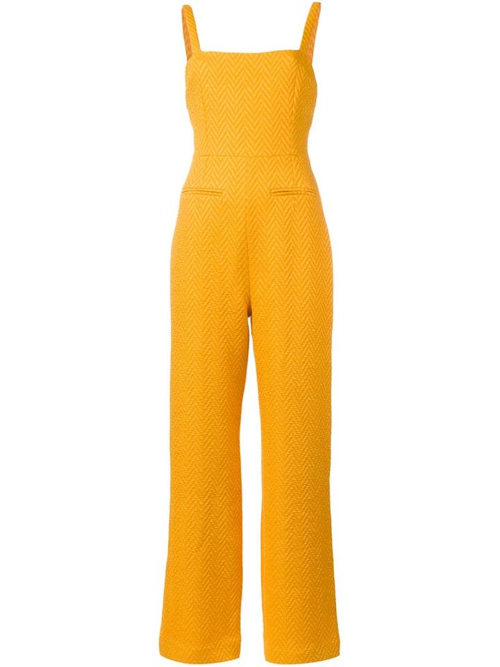 Emilia Wickstead Strappy Straight Leg Jumpsuit