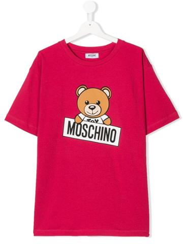 Moschino Kids Moschino Kids Hvm01nlba0451665 Pink Natural