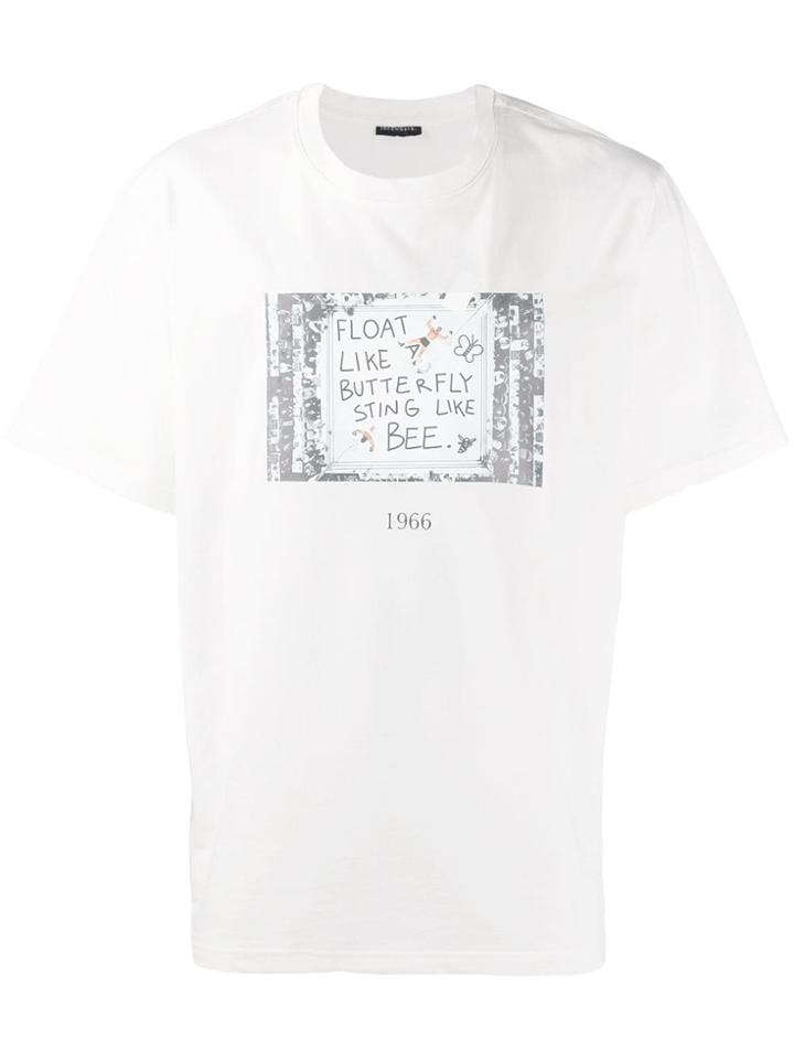 Throwback. Graphic Print T-shirt - White