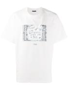 Throwback. Graphic Print T-shirt - White