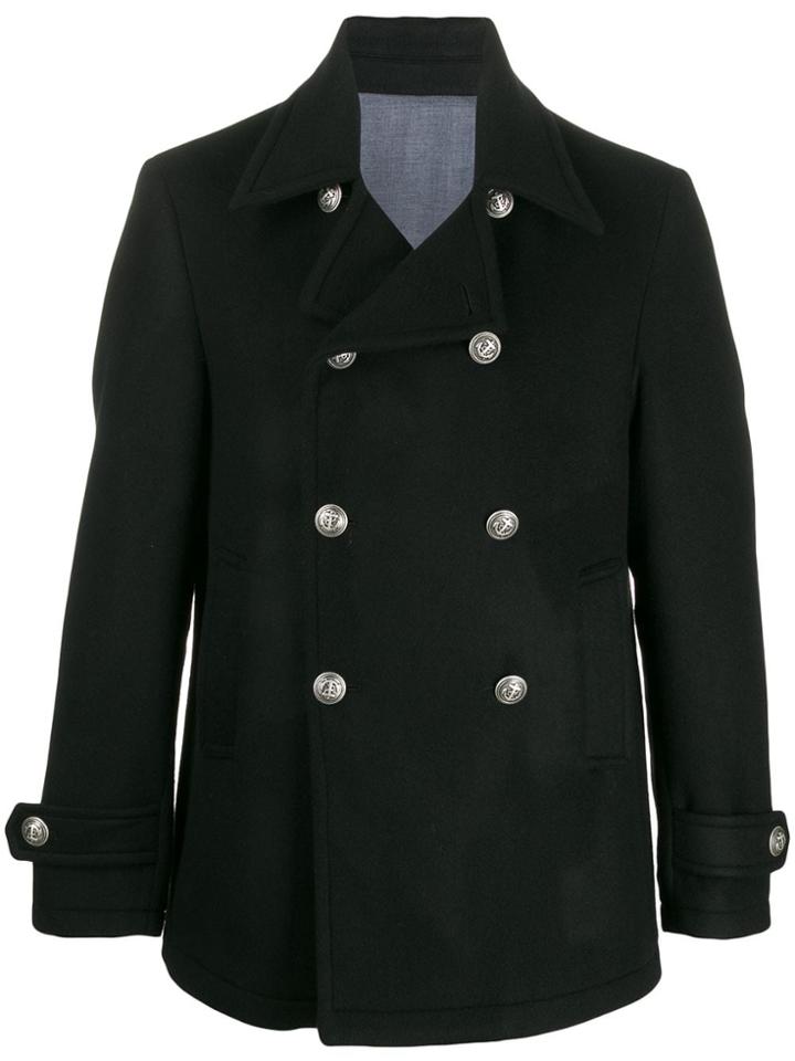 Al Duca D'aosta 1902 Double-breasted Cashmere Jacket - Black